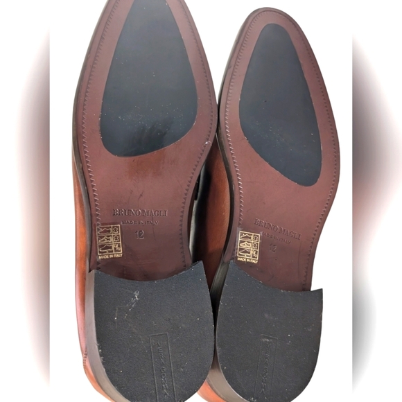 Bruno Magli Arden  Brown Penny Loafer (Men)...Size 12 - Picture 8 of 9